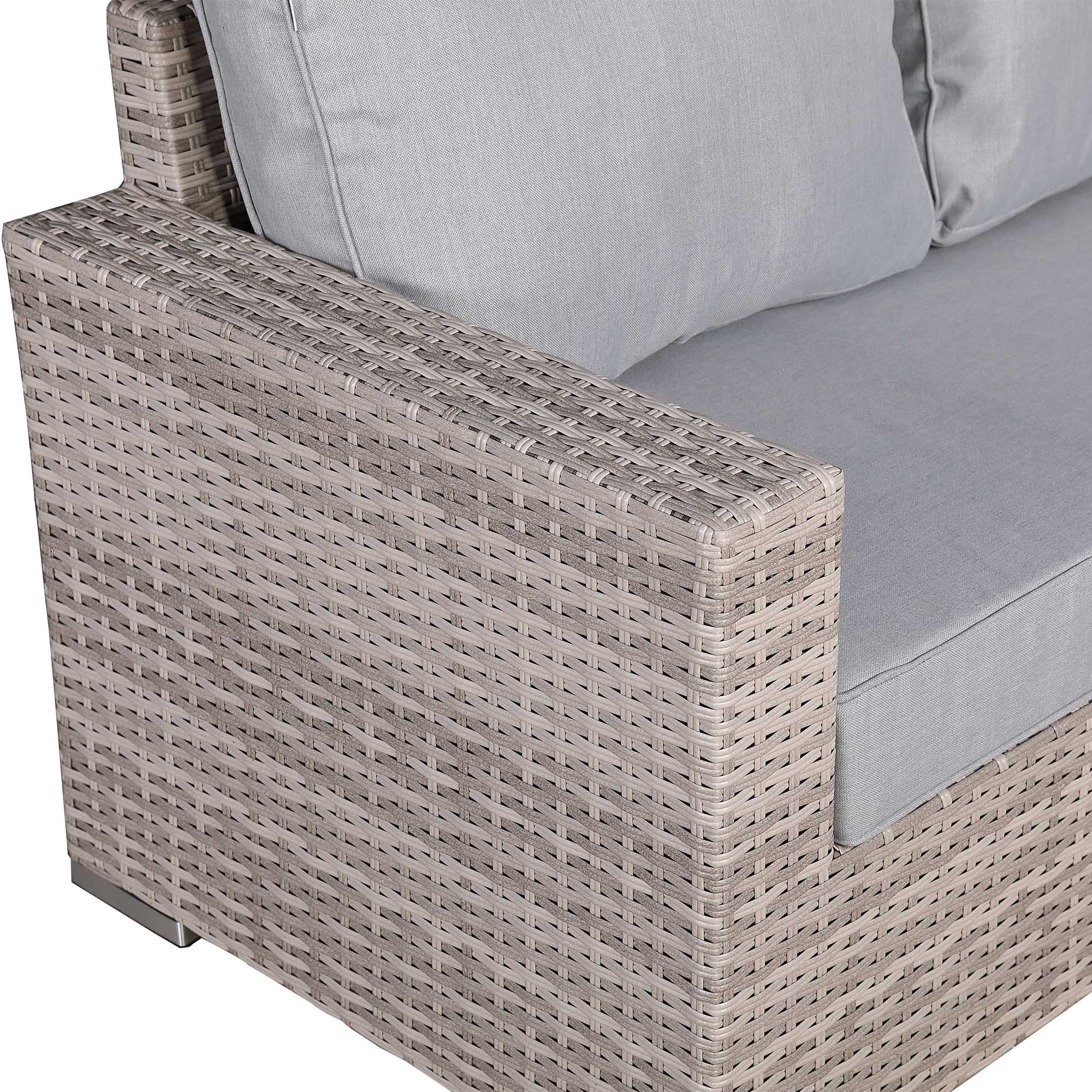 Aurora Range High Back Left Hand Corner Sofa Set with Rising Table