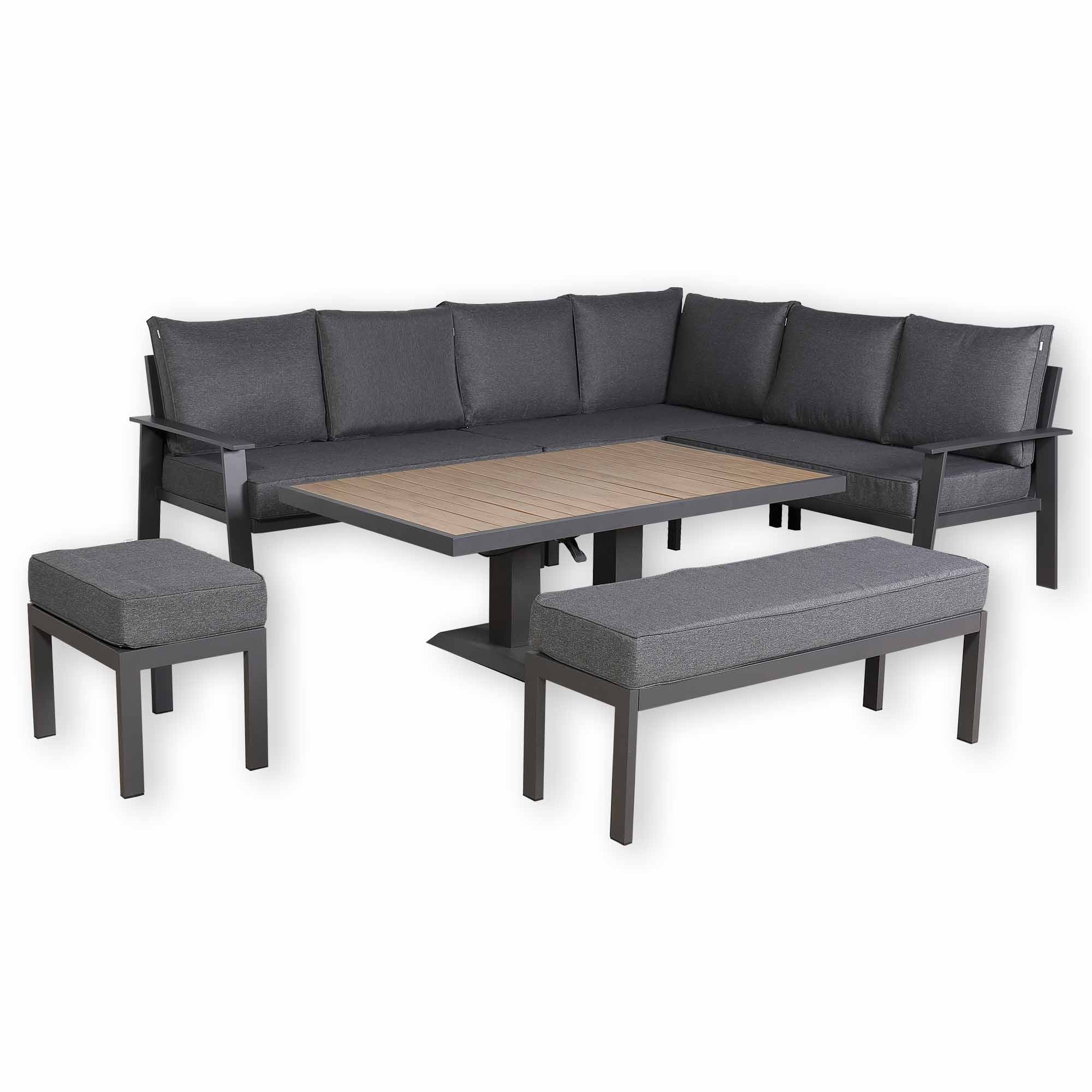 Titan Range High Back Right Hand Corner Sofa Set
