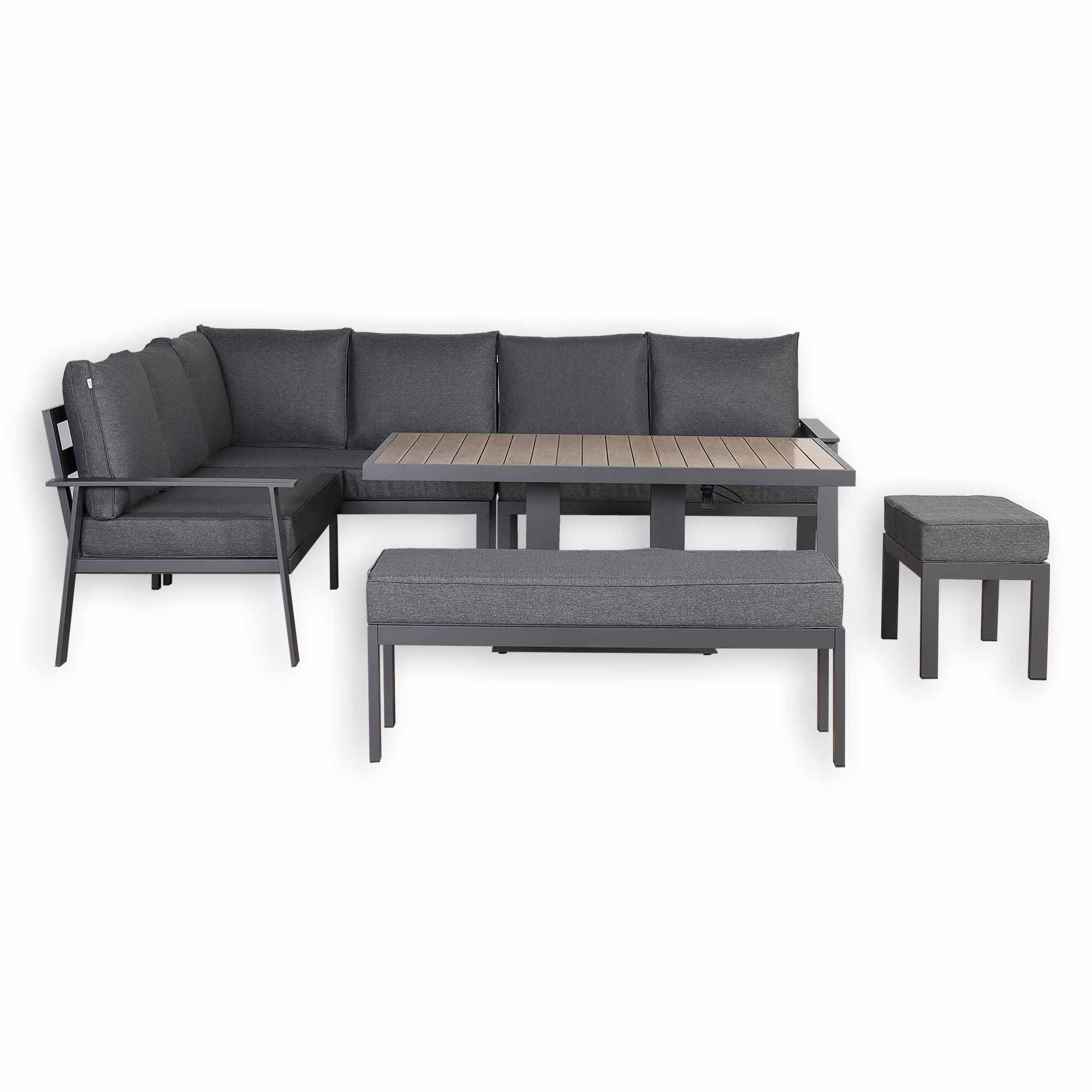 Titan Range High Back Left Hand Corner Sofa Set