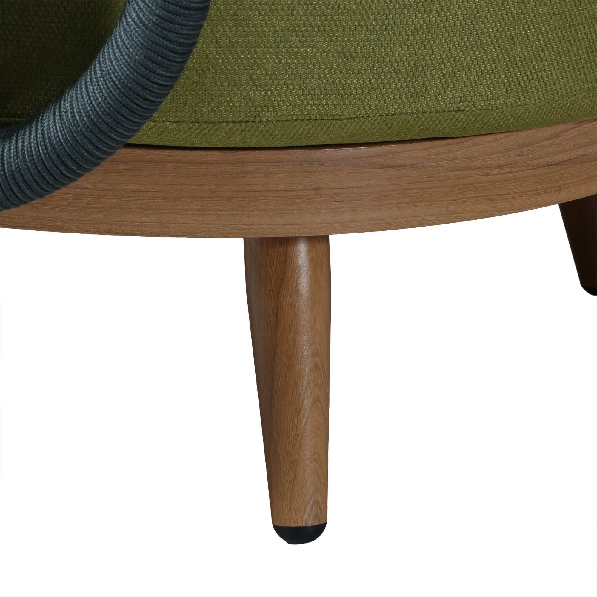 Due in 15/06/26 | Luna Range Olive Green & Anthracite Rope Sofa Set | Premium Outdoor Lounge Furniture