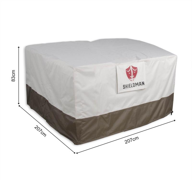 R61-Protective Cover For Havana Range Square Corner Sofa Set