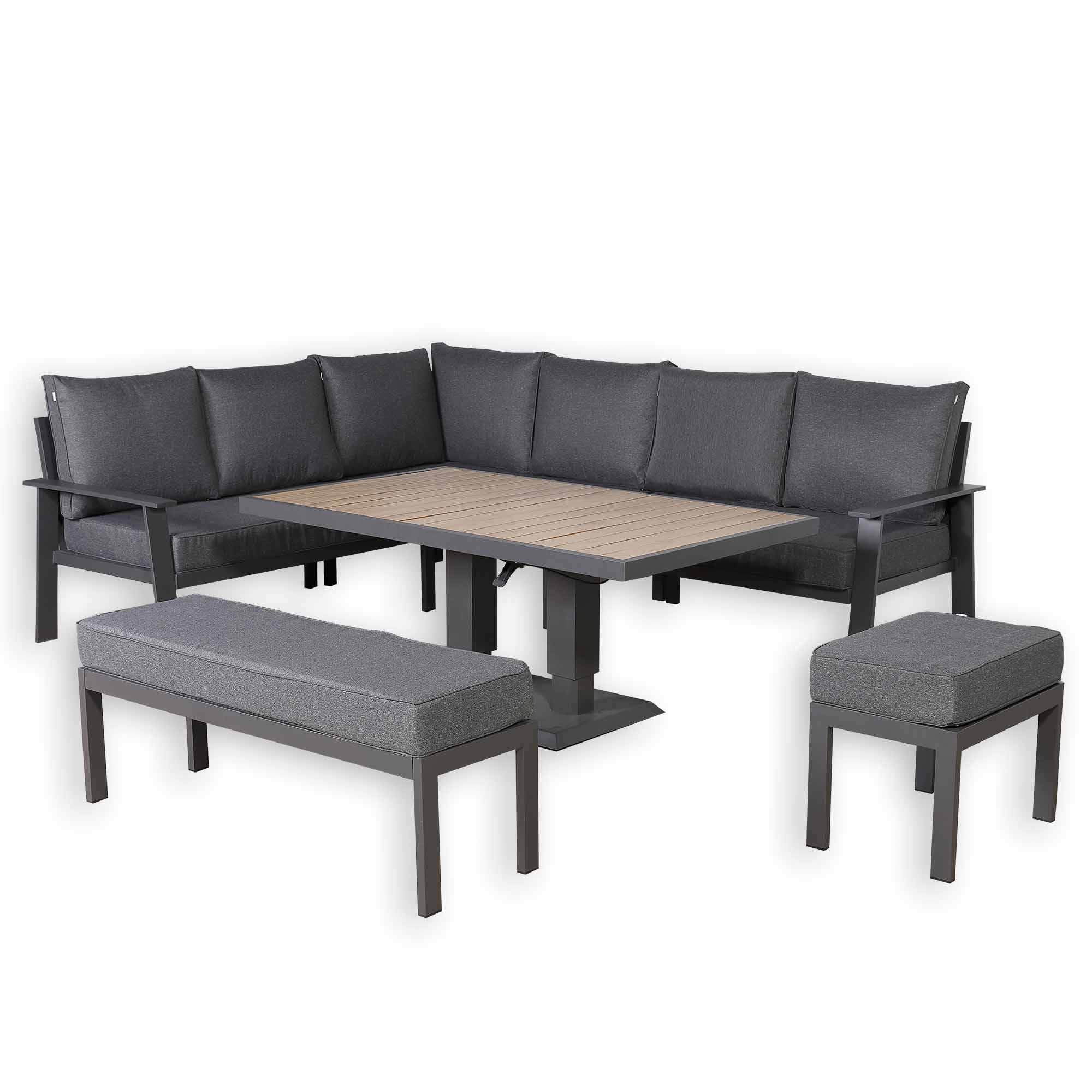 Titan Range High Back Left Hand Corner Sofa Set