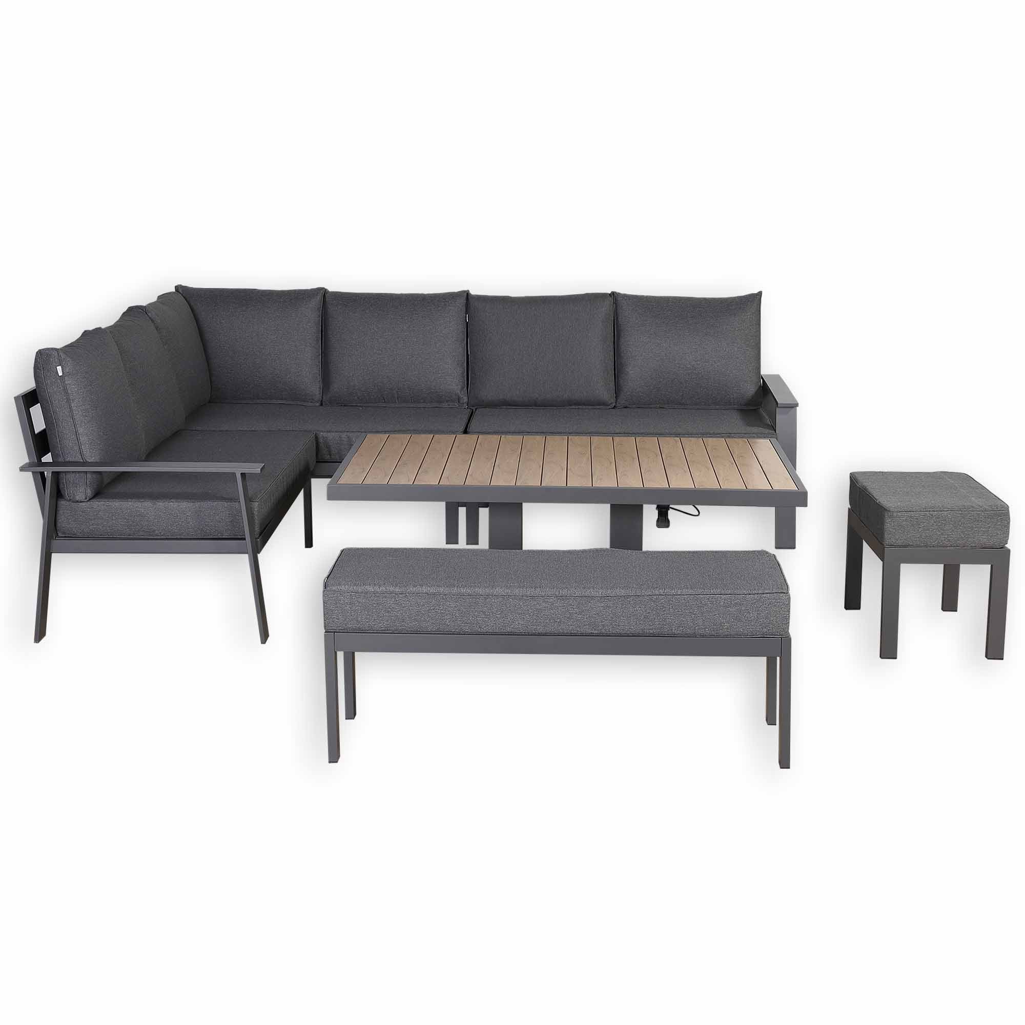 Titan Range High Back Left Hand Corner Sofa Set