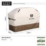 SH-B132-(132x66xH109cm) BBQ Heavy Duty Waterproof Cover for Barbecue