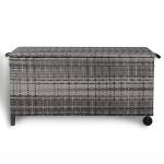 Dario Range Large Storage Box  in Grey / Brown Rattan Weave