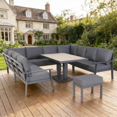 Titan Range U-Shape Corner Sofa Set with Rising Table