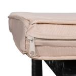 Bax Mice Wicker Raised Dog House /Rattan Dog Bed for Indoor/Outdoor with Weatherproof Roof and Removable Cushion Lounge in Brown Weave(Z4-Large)