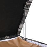 Dario Range Square Storage Box in Grey Rattan Weave