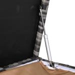 Dario Range Large Storage Box  in Grey / Brown Rattan Weave