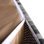 Dario Range Large Storage Box  in Grey / Brown Rattan Weave