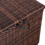 Dario Range Large Storage Box  in Grey / Brown Rattan Weave