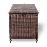 Dario Range Large Storage Box  in Grey / Brown Rattan Weave