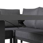 Titan Range Square Corner Sofa Set With Rising Table