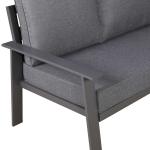 Titan Range Square Corner Sofa Set With Rising Table