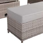 Havana Range Round Corner Sofa Set with Rising Table