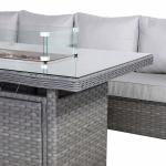 Catalina Range Modular Corner Sofa Set with Fire Pit Table