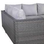Catalina Range Modular Corner Sofa Set with Fire Pit Table