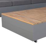 Titan Range Corner Sofa Set with Wood Top Coffee Table